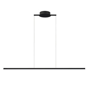 Chandelierias-Modern Minimalist Dimmable Linear LED Pendant--White-