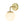 Chandelierias-Modern Minimalist Glass Globe Wall Sconce-Wall Light-Brass-