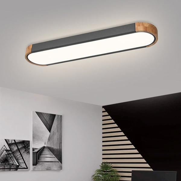 Chandelierias-Modern Minimalist Led Flush Ceiling Light-Flush Mount-Gray-