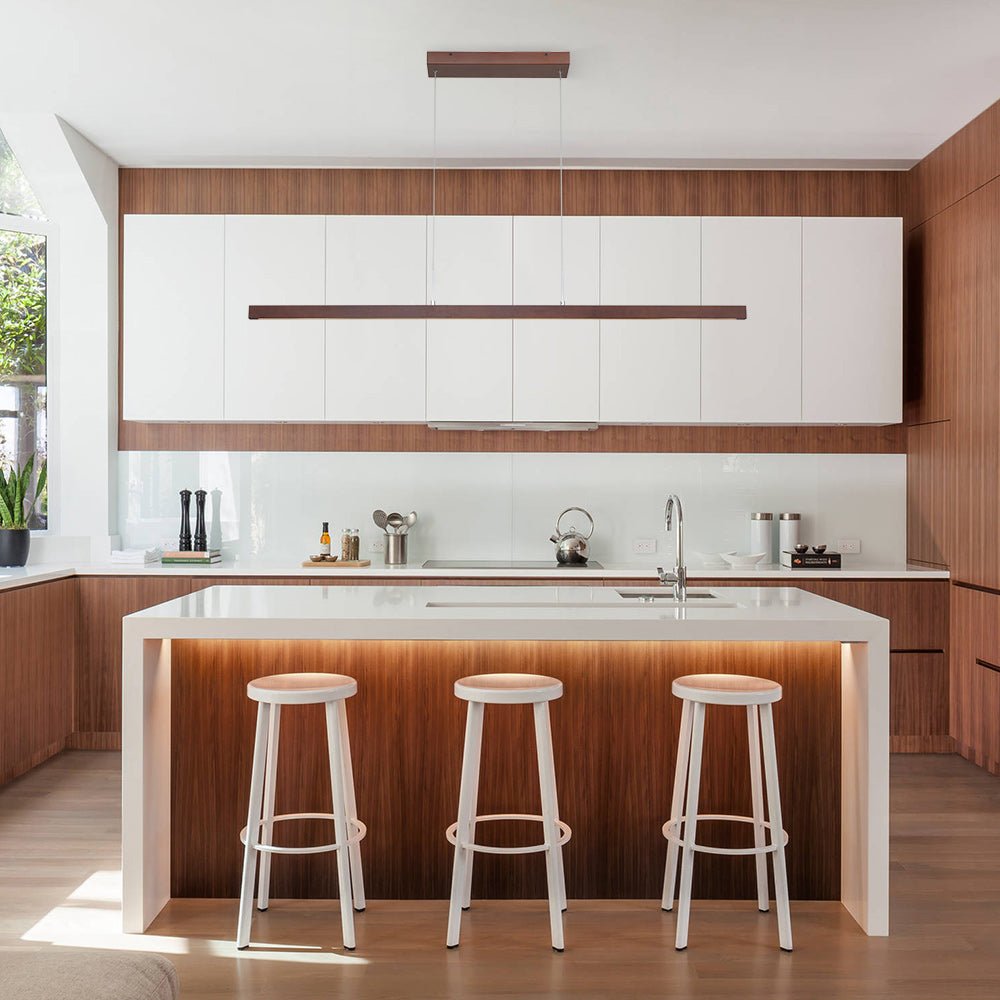 Modern Minimalist Linear Kitchen Island LED Pendant | Chandelierias