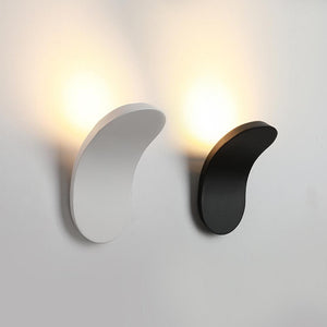 Chandelierias-Modern Minimalist Sleek LED Wall Sconce-Wall Light-Black-Warm White