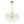 Chandelierias-Modern Petals Textured Glass Cluster Bubble Chandelier-Chandeliers-Brass-3 Bulbs (Pre-order & Arrive in 2 Weeks)