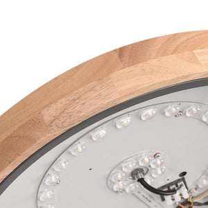 Chandelierias-Modern Round LED Flush Mount Ceiling Light-Flush Mount-Green-Warm