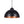 Chandelierias-Modern Single-Light Hanging Dome Pendant 2 Pieces-Pendant-Black 2 Pcs-