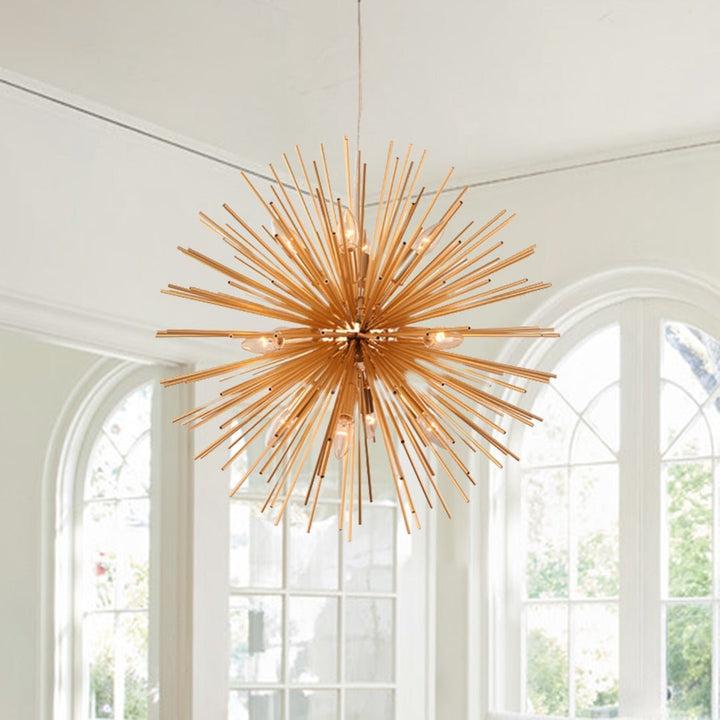 Chandelierias-Modern Sputnik Sphere Sunburst Chandelier-Chandelier-12 Bulbs-