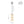 Chandelierias-Modern Staggered Frosted Glass Globe 10-Light Pendant-Pendant-Chrome (Pre-order & Arrive in 3 wks)-