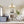 Chandelierias-Ruhlmann Style Brass 6-Light Cylinder Glass Chandelier-Chandeliers-Brass (Pre-order)-