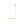 Chandelierias-Scandinavian Glass Globe Linear Chandelier-Chandelier-Brass-1 Bulb