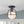 Load image into Gallery viewer, Chandelierias-Single Opal Glass Globe Semi Flush Mount Ceiling Light-Semi Flush-Black-1 Bulb
