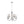 Chandelierias-Traditional 5-Light Clear Glass Curved Arm Chandelier-Chandeliers-Black-5 Bulbs