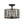 Chandelierias-Traditional Drum Crystal 3-Light Semi-Flush Mount-Lighting Fixtures-Black-