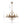 Chandelierias-Vintage Candle-Style 6-Light Crystal Lotus Chandelier-Chandeliers-Antique Brass-6 Bulbs