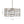 Chandelierias-Vintage Crystal Drops Mottled Silver Drum Chandelier-Chandelier-6 Bulbs-