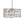 Chandelierias-Vintage Crystal Drops Mottled Silver Drum Chandelier-Chandelier-6 Bulbs-