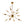Chandelieria-Contemporary Glass Globe Sputnik Chandelier-Chandelier-Brass-12 Bulbs