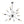 Chandelieria-Contemporary Glass Globe Sputnik Chandelier-Chandelier-Chrome-12 Bulbs