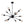 Chandelieria-Contemporary Glass Globe Sputnik Chandelier-Chandelier-Black-12 Bulbs