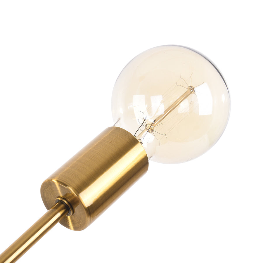 Chandelieria-Contemporary Glass Globe Sputnik Chandelier-Chandelier-Brass-8 Bulbs